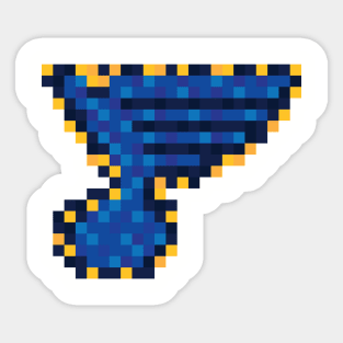 Go Blues!! Sticker